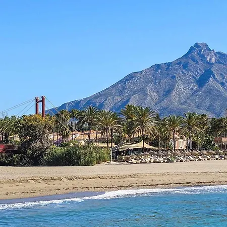 Puerto Banus 2linea Playa,piscina Y Parking * 마르베야