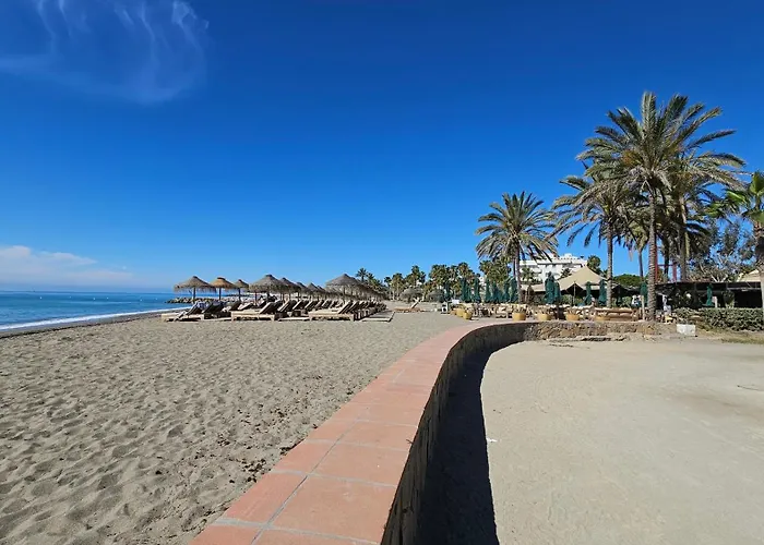 Puerto Banus 2linea Playa,piscina Y Parking *