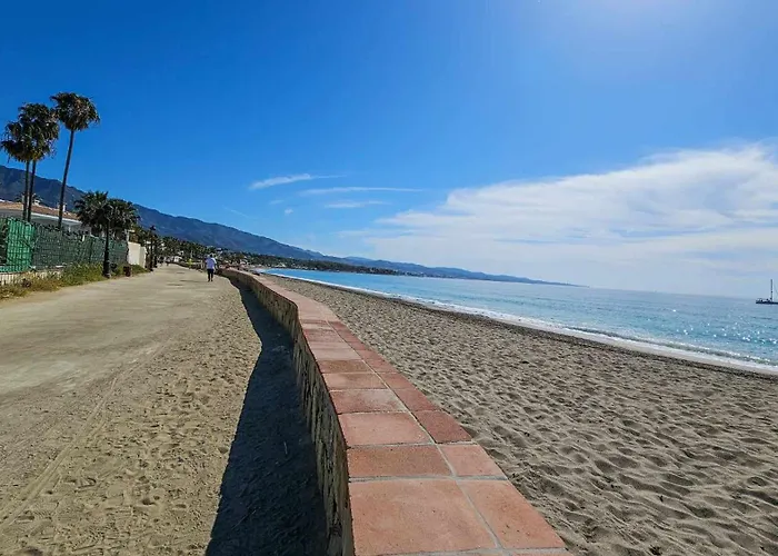 Appartamento Puerto Banus 2linea Playa,piscina Y Parking