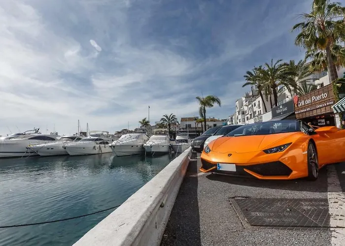 Puerto Banus 2linea Playa,piscina Y Parking