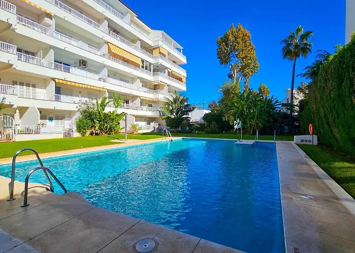 アパート Puerto Banus 2linea Playa,piscina Y Parking マルベーリャ